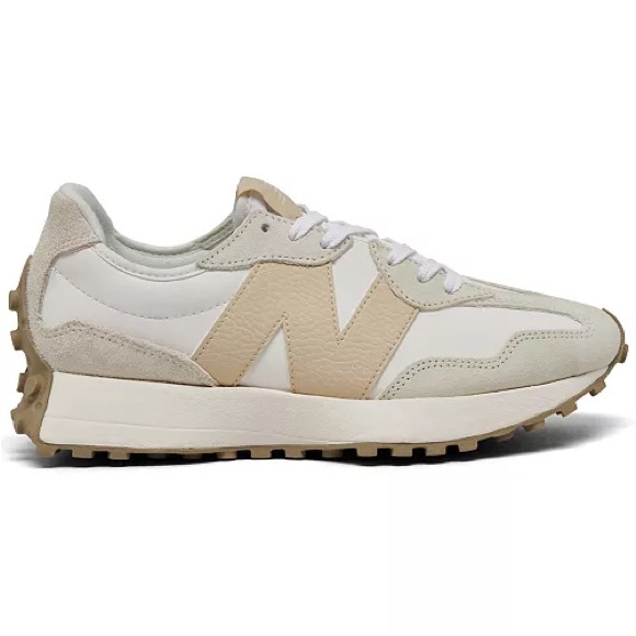 New Balance 327 Fashion Sneakers in gray & sea salt size 8M/ 9.5W - Picture 2 of 9